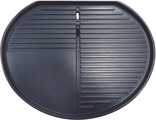 First Austria Fa53504 Electric Grill With Legs 2400W Grate Lid And Adjustable Thermostat 44x33.5cm