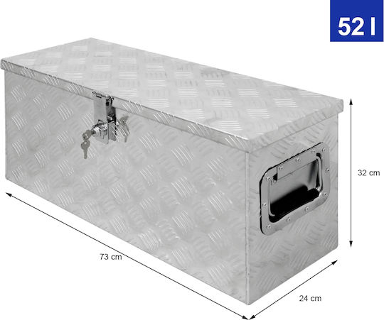 ECD Germany Geantă pentru scule Aluminiu Dimensiuni: L73xA24xÎ32cm