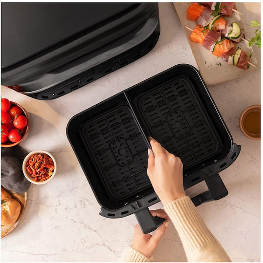Cecotec Cecofry Dual 9000 Air Fryer 9lt Ασημί