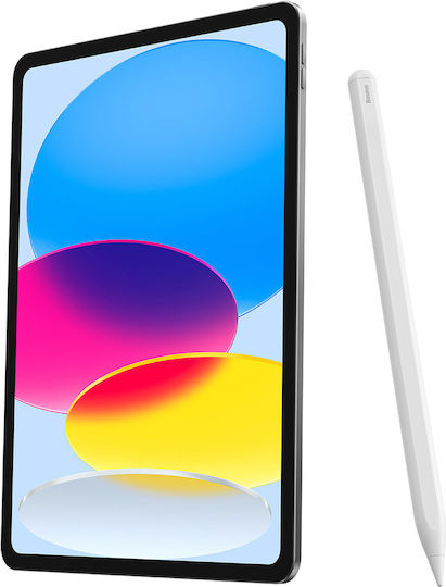 Baseus Smooth Writing 2 Digital Touch Stylus with Palm Rejection for iPad in White color SXBC060102