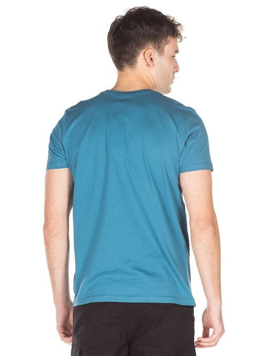 District75 Men's Short Sleeve T-shirt Petrol Blue