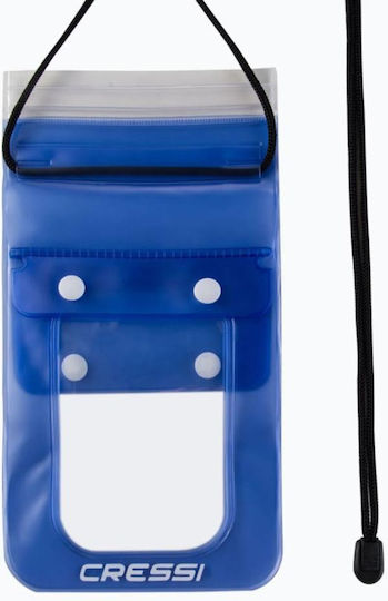 CressiSub XDF300020 Waterproof Case up to 6.6" Blue XDF300020