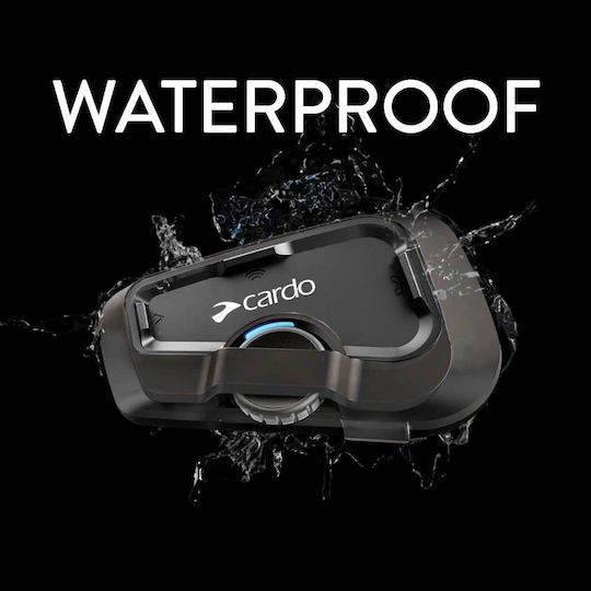 Cardo Freecom 2X Мотоциклетна комуникационна система за два каскета с Bluetooth