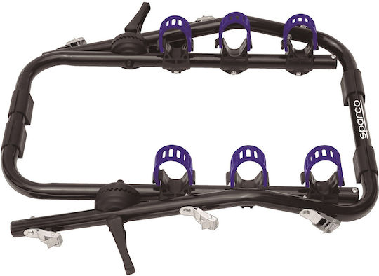 Sparco Car Bike Trunk Rack for 3 Bikes