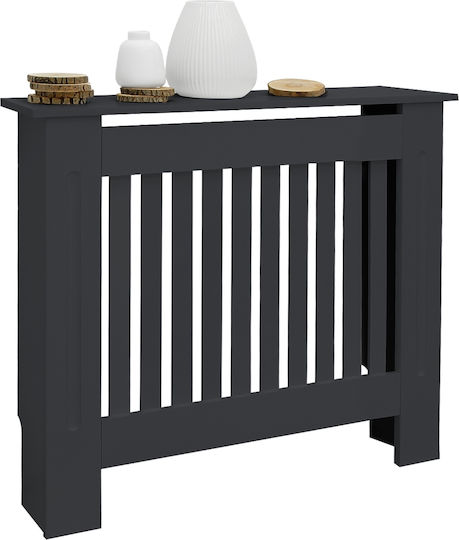 ML-Design Κάλυμμα Καλοριφέρ από MDF Γκρι 78x19x82cm