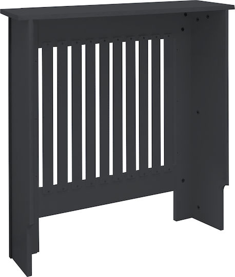 ML-Design Κάλυμμα Καλοριφέρ από MDF Γκρι 78x19x82cm