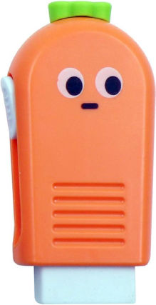 The Littlies Eraser for Pencil and Pen (Μiscellaneous Designs/Colors) 1pcs