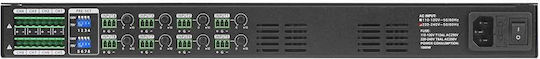 Show AH150.8 Commercial Power Amplifier 8 Zone 150W/100V Black
