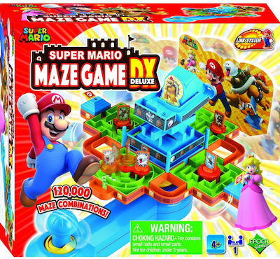 Epoch Toys Miniature Toy Super Mario - Maze Game DX for 4+ Years