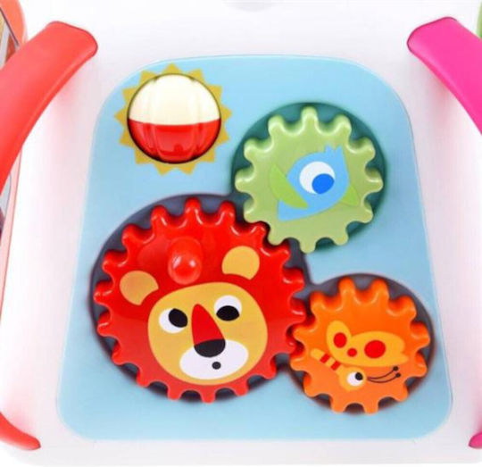 Hola Toys Παιχνίδι Πυραμίδα Forest Activity Pyramid με Μουσική για 18+ Μηνών