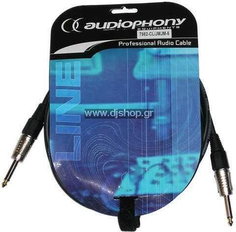 Audiophony CL/JMJM-6 Cablu 6,3 mm de sex masculin - 6,3 mm de sex masculin 6m (7982)