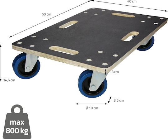 ECD Germany Mobile Basis for Load Weight up to 800kg