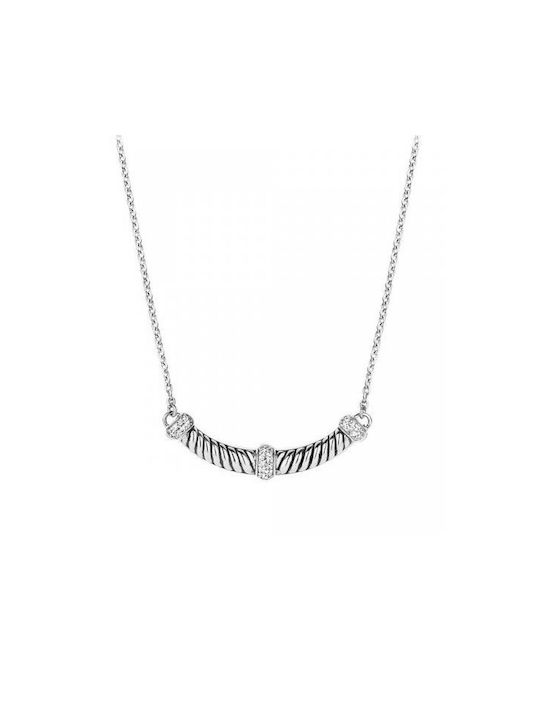 Ti Sento Necklace from Silver