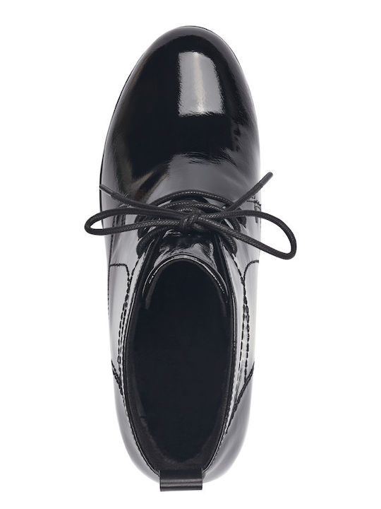 Ghete Dama Oxfords Din Lac Negre
