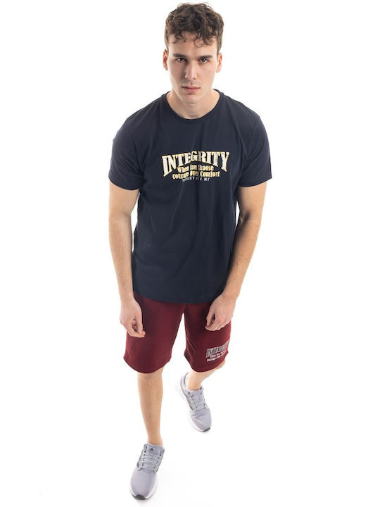 Sportliche Herrenshorts Burgundisch