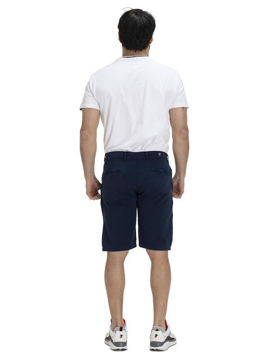 Leone 1947 Men's Shorts Chino Navy Blue