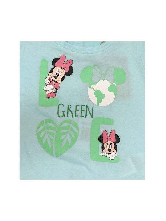 Disney Kinder-T-Shirt Türkis