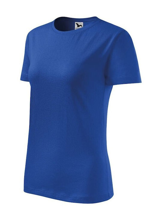 Malfini Werbe-T-Shirt in Blau Farbe