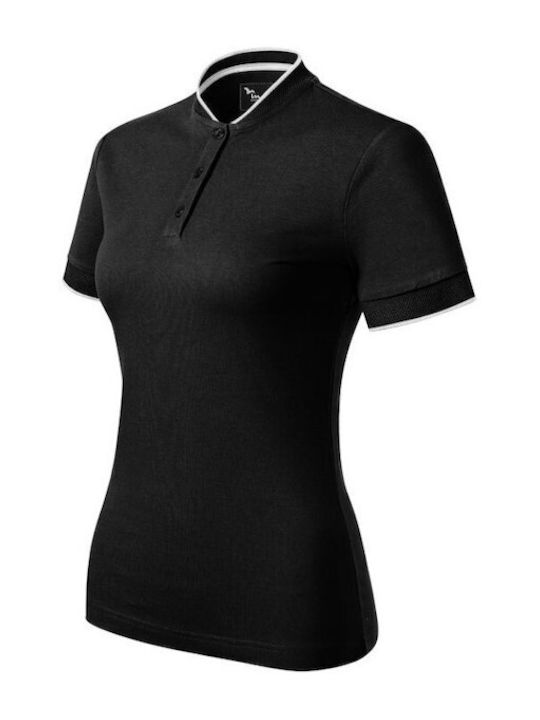 Malfini Men's Short Sleeve Promotional Blouse Black