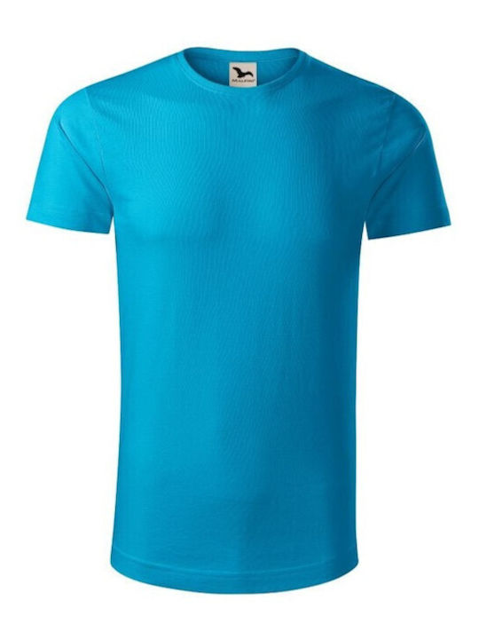 Malfini Men's Short Sleeve Promotional T-Shirt Turquoise