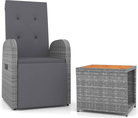 Living Room Set 2 Pieces with Pillows