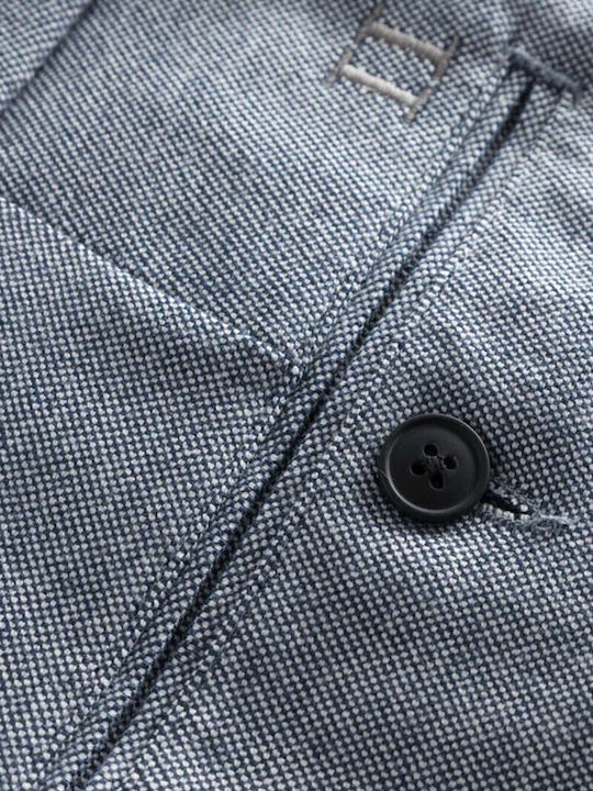 Como Hose Anzug Elastisch Blau