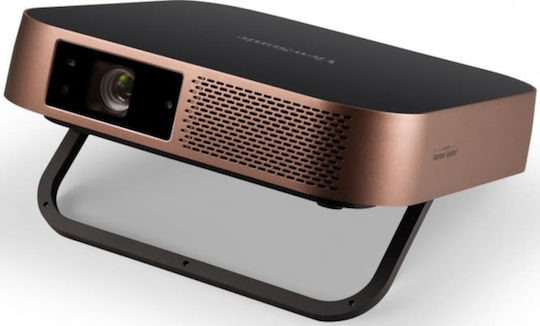 Viewsonic M2 Mini Projector DLP Full HD Λάμπας LED με Wi-Fi και Ενσωματωμένα Ηχεία Χάλκινος