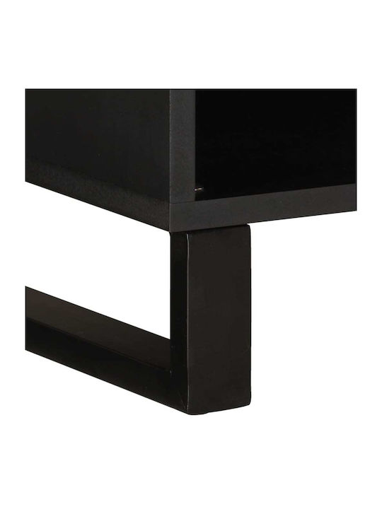 Cabinet Floor Black 60x33x107cm