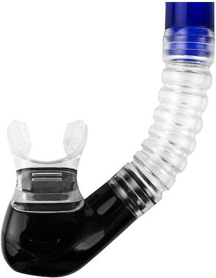 Spokey Snorkel Albastru cu Vârf de Silicon