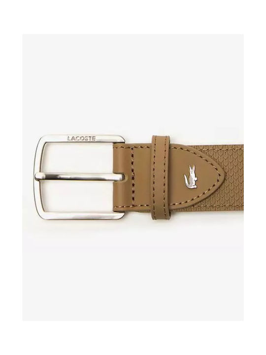 Lacoste Men's Belt Tabac Brown