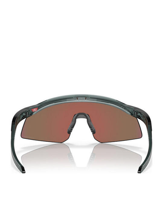 Oakley Hydra Men's Sunglasses with Black Plastic Frame and Purple Lens OO9229-04