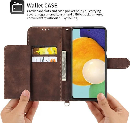 Skin-feel Embosse Wallet Maro (Realme 11 Pro / 11 Pro+)