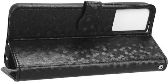 Honeycomb Brieftasche Schwarz (TCL 40 SE)
