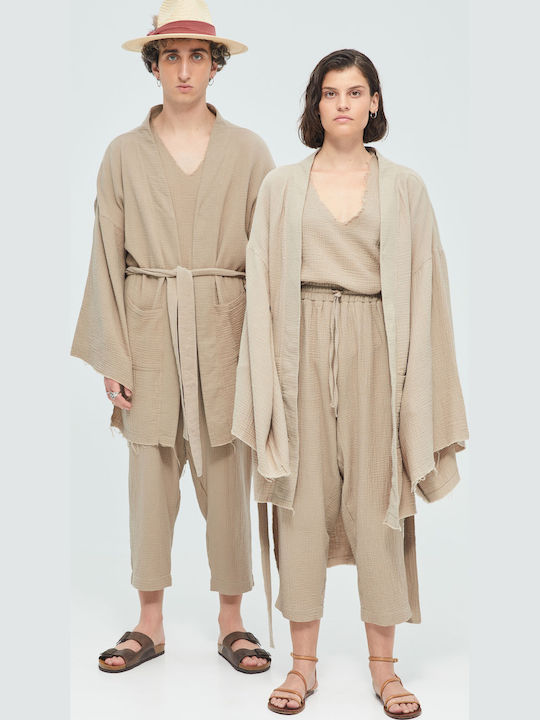Men's Cardigan Beige