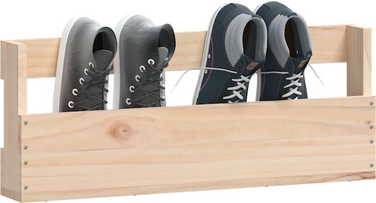 Shoe Organizer Beige 59x9x23cm