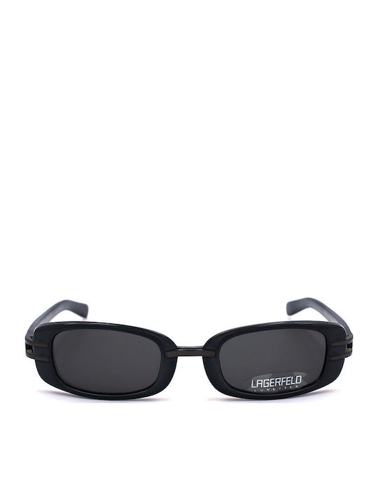 Karl Lagerfeld Women's Sunglasses with Black Plastic Frame and Black Lens 4205 32 C3
