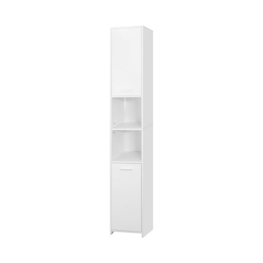 ML-Design Coloană De Baie De Pardoseală M30xA30xÎ190cm Albă