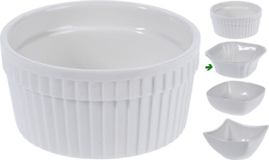 Koopman Bol de Servire Rotund Alb cu Diametru 10buc