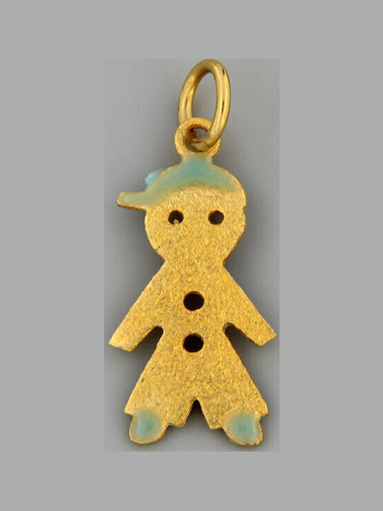 Ios Kids Pendant Gold 14K Ios Kids Pendant Gold 14K