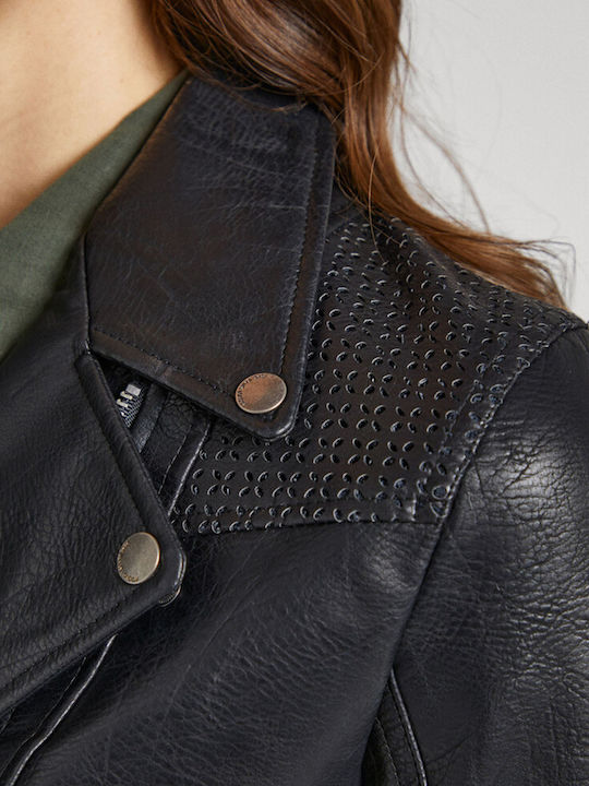 Jachetă de femei Biker Jacket Negru