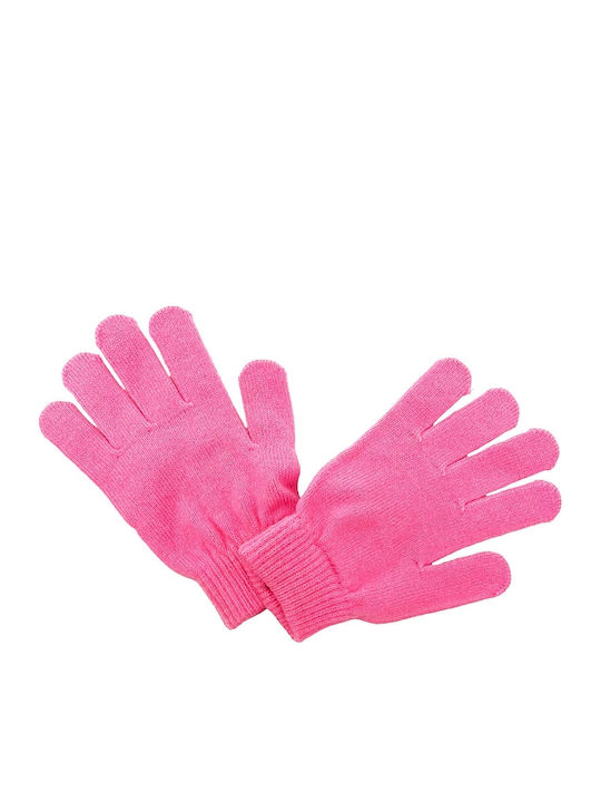 Women's Knitted Gloves Pink