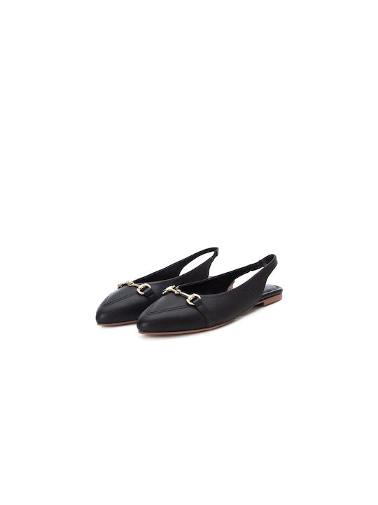 Carmela Footwear Γυναικείες Μπαλαρίνες Slingback σε Μαύρο Χρώμα