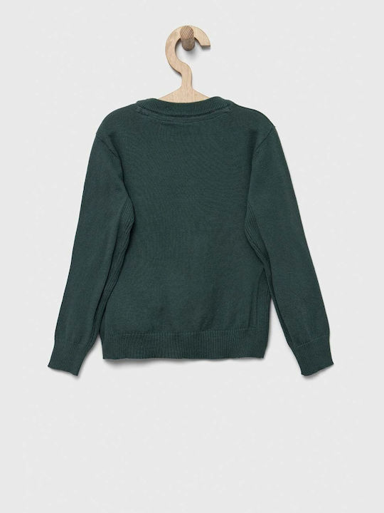 Guess Kids Sweater Long Sleeve Green