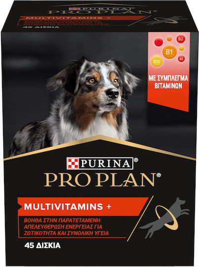 Pro Plan Pro Plan MultiVitaminen Hund in Tabletten 45 Tabs für Energie und Anregung