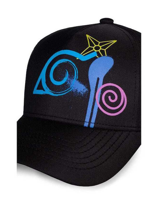 Curved Bill Jockey Μαύρο