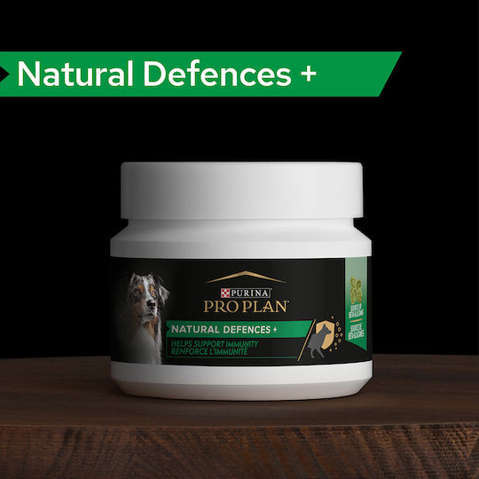 Pro Plan Natural Defences+ Dog Multivitamin Tablets 45 Tabs for Immune Enhancement