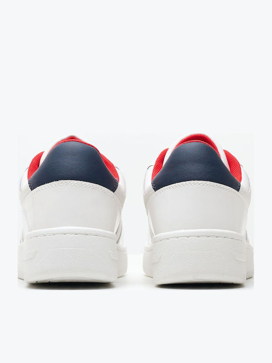 Retro Basket Sneakers White