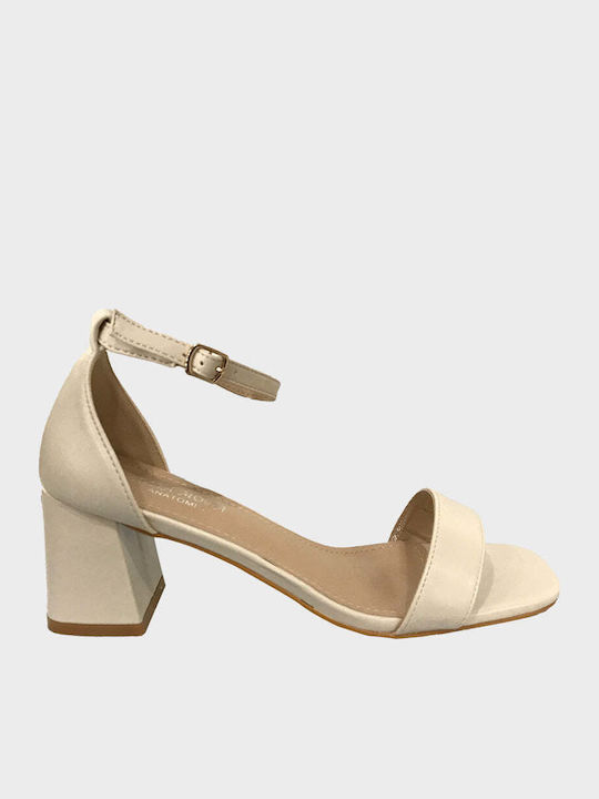 Sandalen Beige
