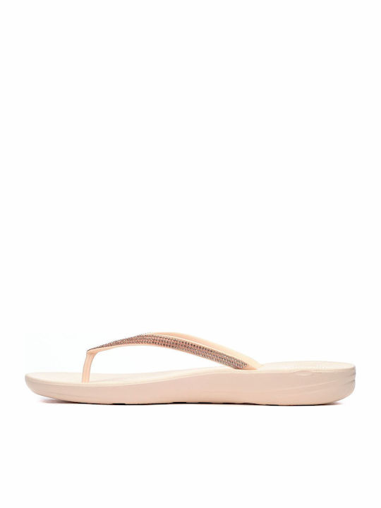Iqushion Frauen Flip Flops in Rosa Farbe