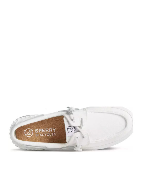 Bahama 2.0 Дамски Boat Shoes в Бял Цвят